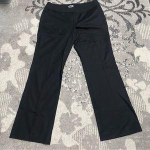 Halogen Taylor Fit Black Wide Leg Bootcut Pant